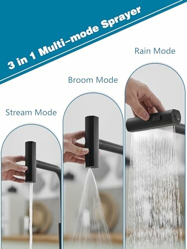 JOOM Black Kitchen Faucet