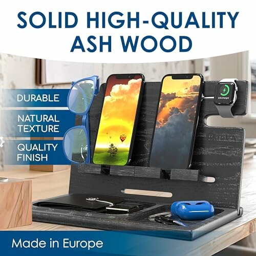 BARVA Wood Docking Station