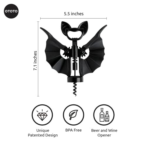 OTOTO 2-in-1 Wine & Beer Opener