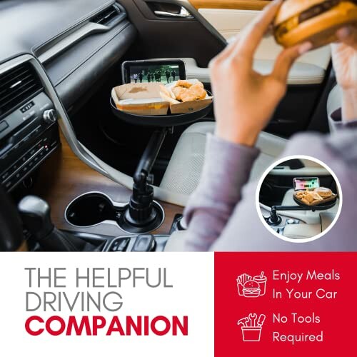 Macally Cup Holder Tray for Car