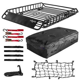 PINGDIR 51" Roof Rack Basket