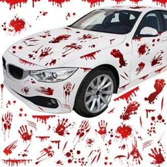 Halloween Red Blood Stickers for Car