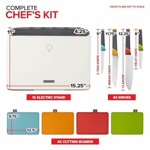 Smart Cutting Boards and Knife Set