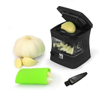 Garlic-A-Peel Garlic Press