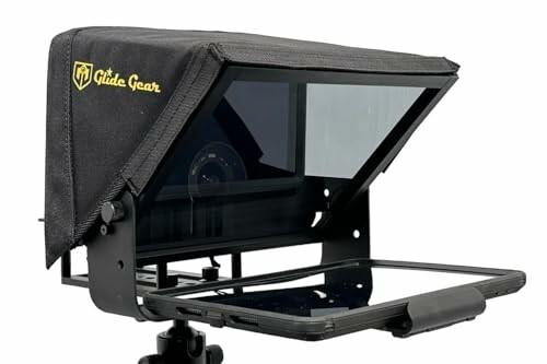 Glide Gear teleprompter with reflective screen