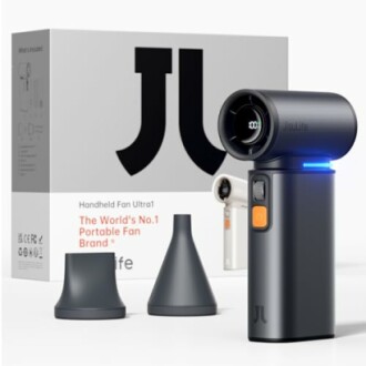 JISULIFE Portable Handheld Turbo Fan
