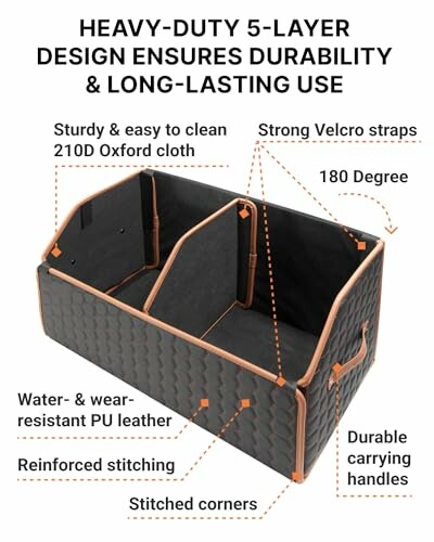 Owleys Foldable Trunk Organizer