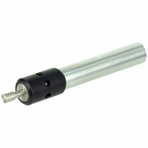 Metal rod with black end piece