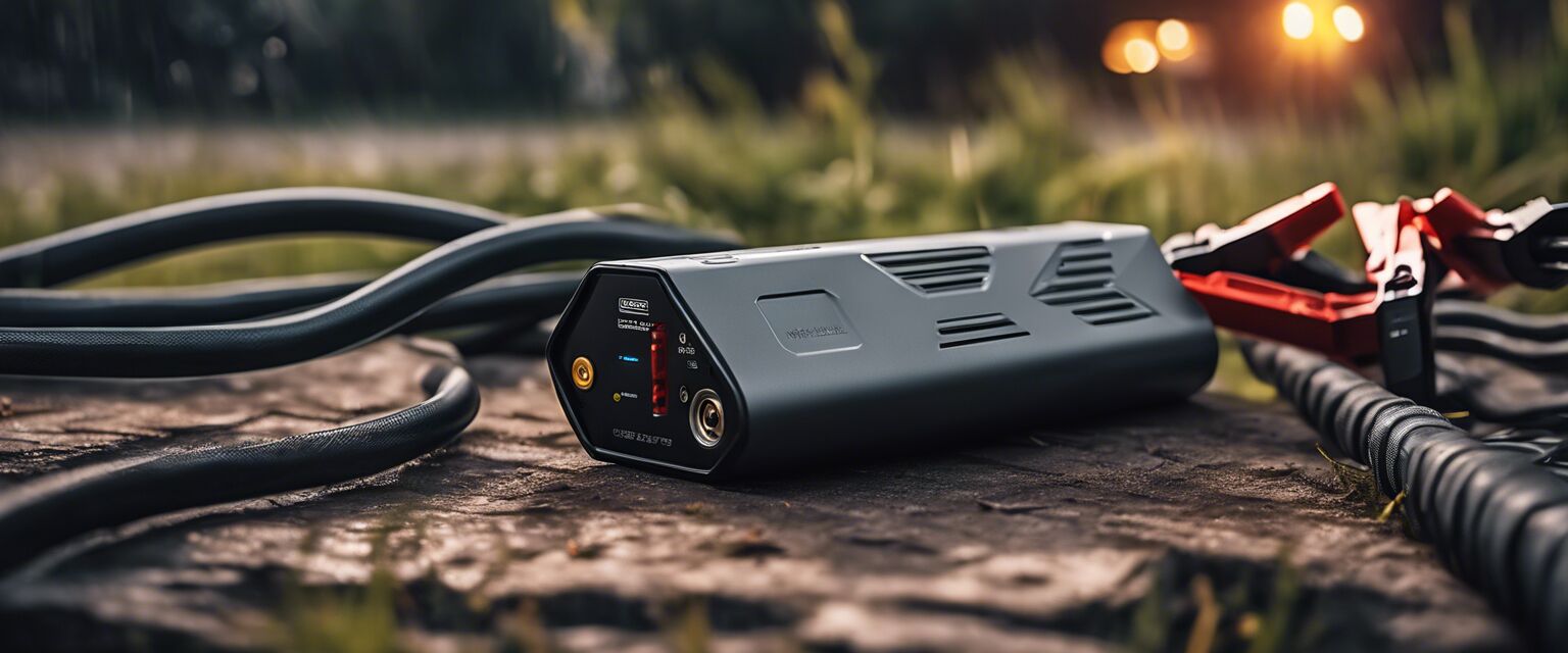 Portable jump starter