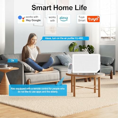 Newpad Wall-Mounted HEPA Air Purifier